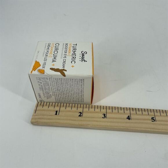 Sweet Chef Turmeric + Vitamin C Eye Cream 15ml Dark Circles Hydrating Eye Gel - Picture 7 of 11